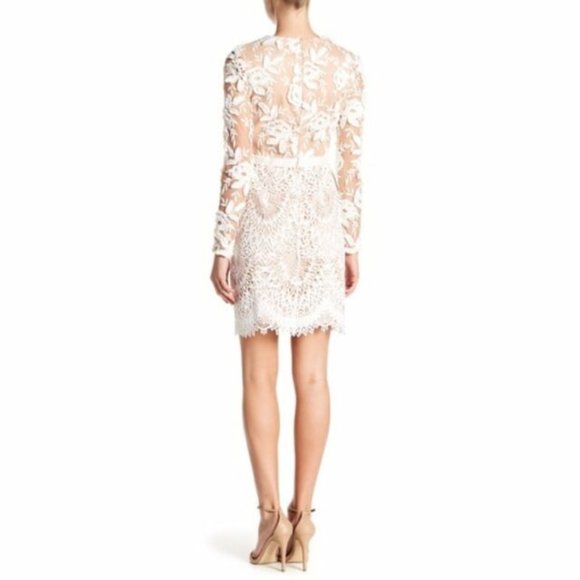 Ml monique lhuillier calypso lace dress Clearance